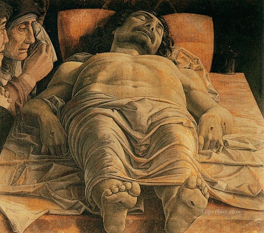 Der tote Christus Maler Andrea Mantegna Ölgemälde